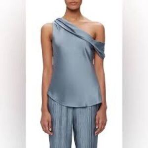 Jonathan Simkhai the Sei Asymmetrical Cowl Top